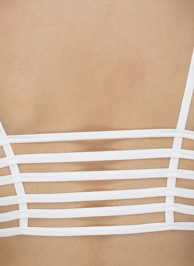 PRIZO Women Full Coverage Removable Padding Camisole Bra - Image 4